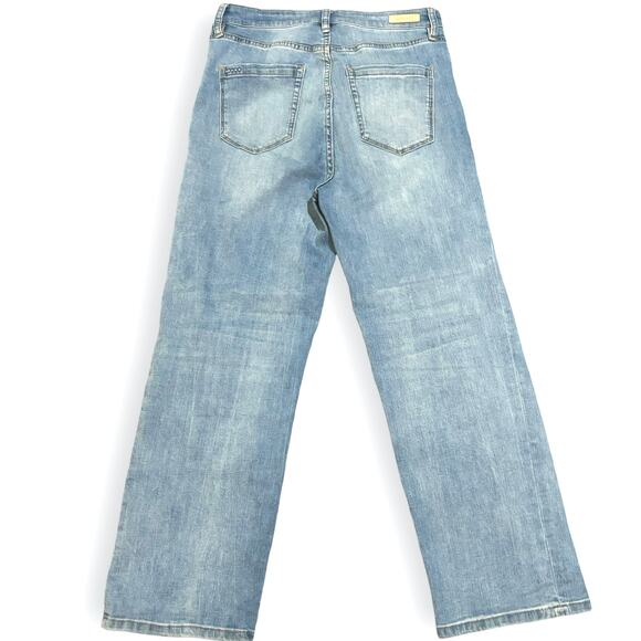 Blanknyc The Baxter Cropped Ribcage Straight Leg Denim Jeans Size 29/8 Ankle - Picture 5 of 10